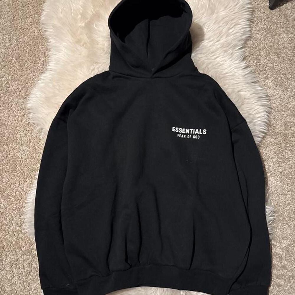 Black fear of god essentials